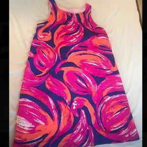 Lilly Pulitzer silk shift dress. XS